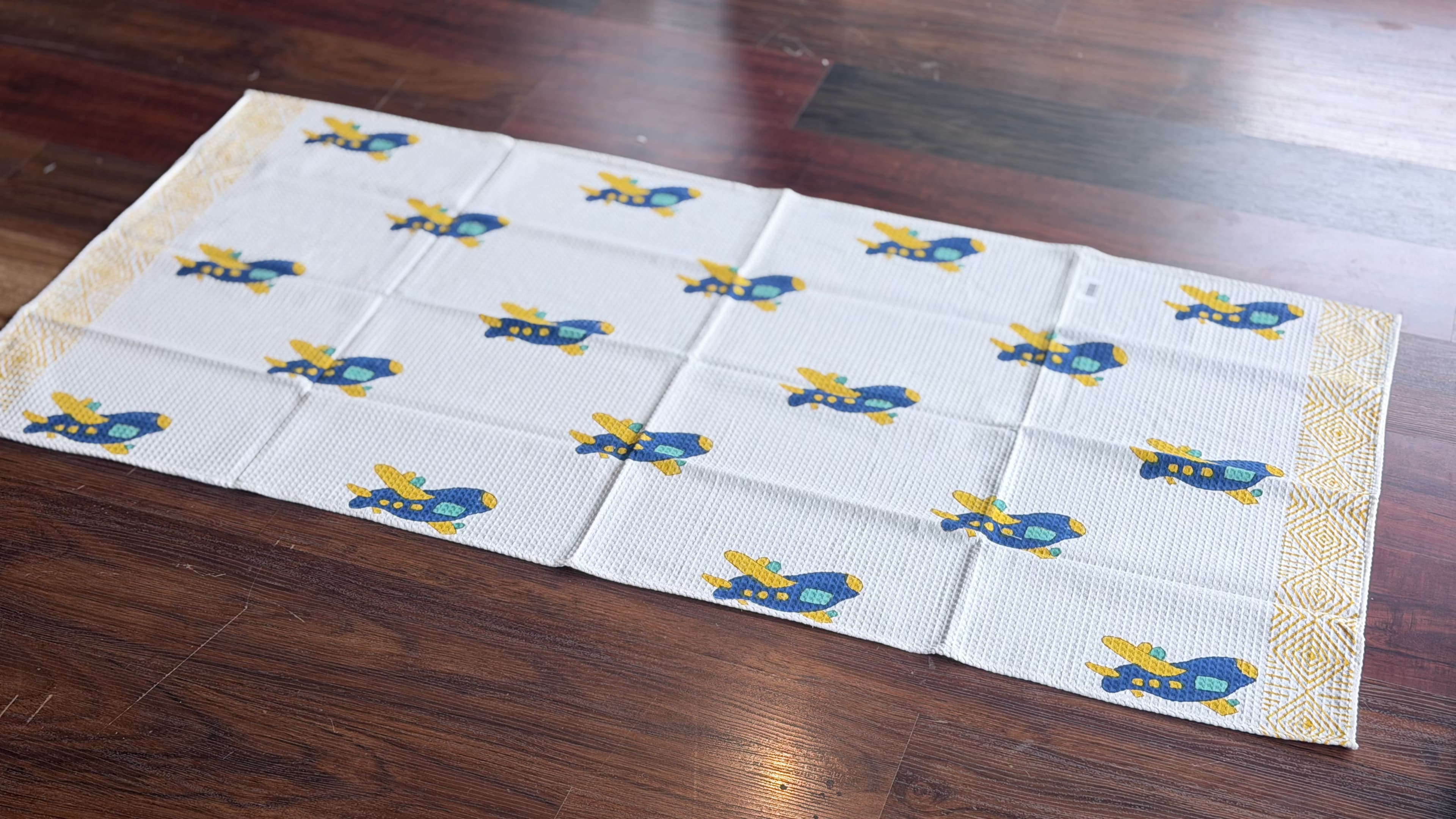 Kids Cotton Bath Towel – Soft & Absorbent, 30 × 90 cm