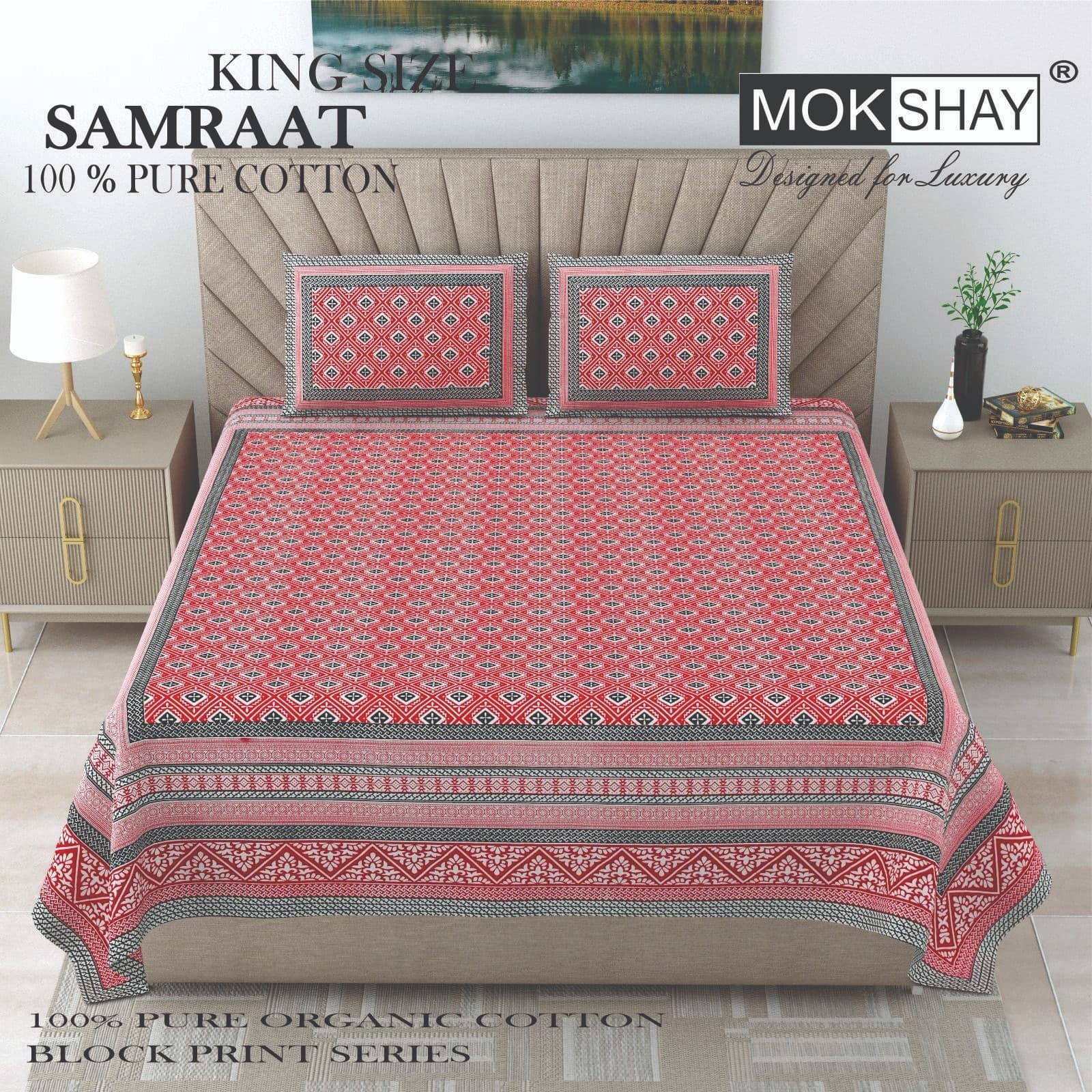 Samrat cotton bedsheet