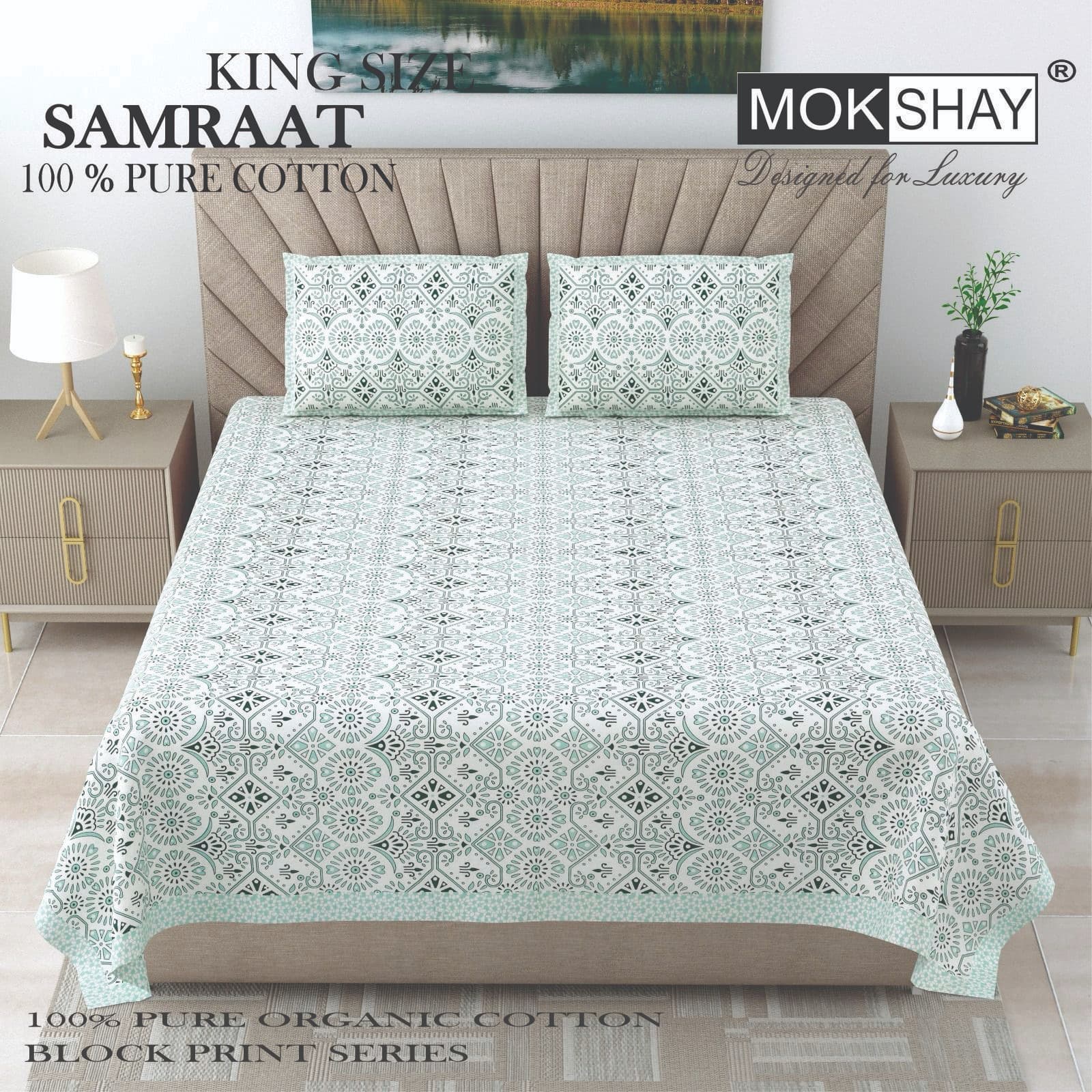 Samrat cotton bedsheet