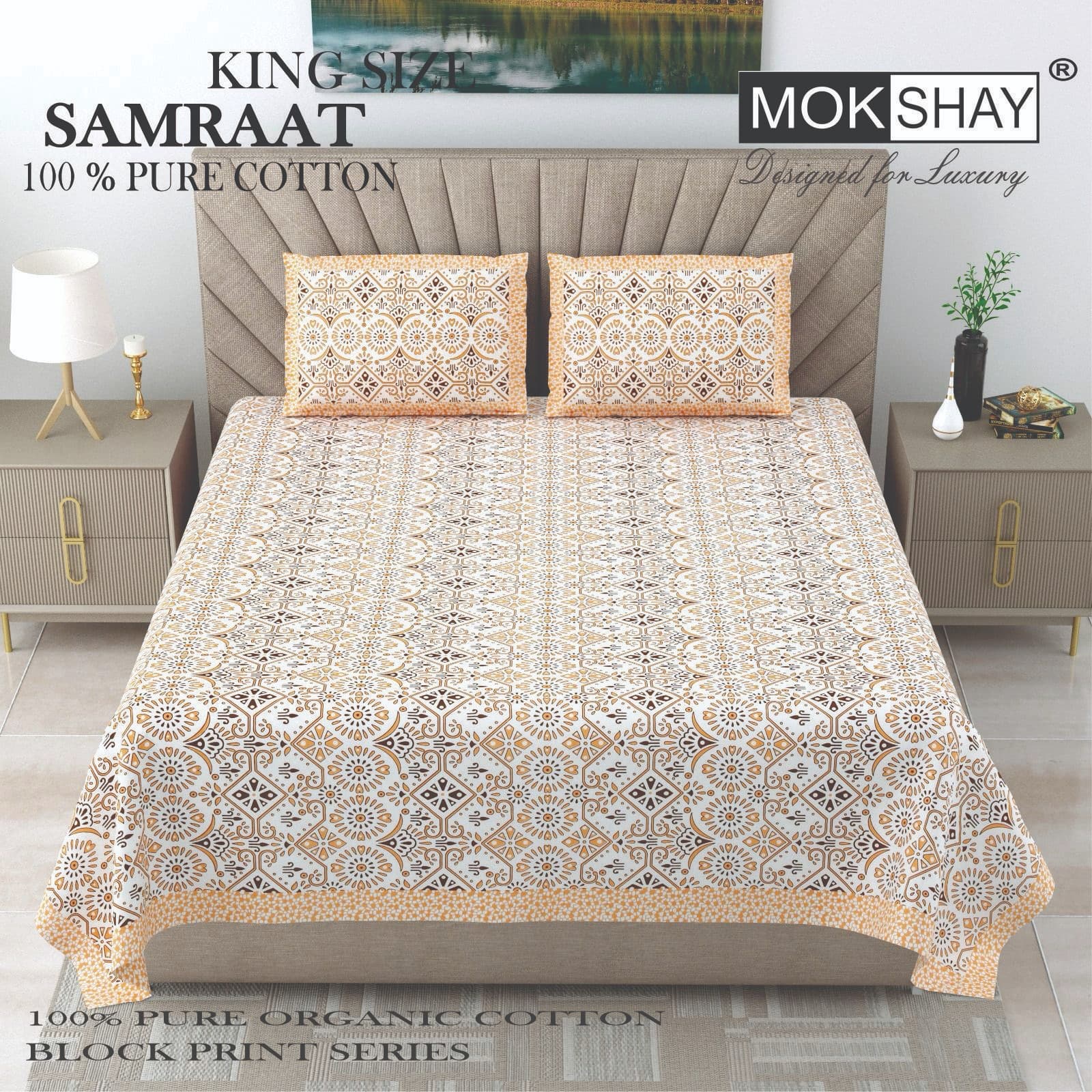 Samrat cotton bedsheet