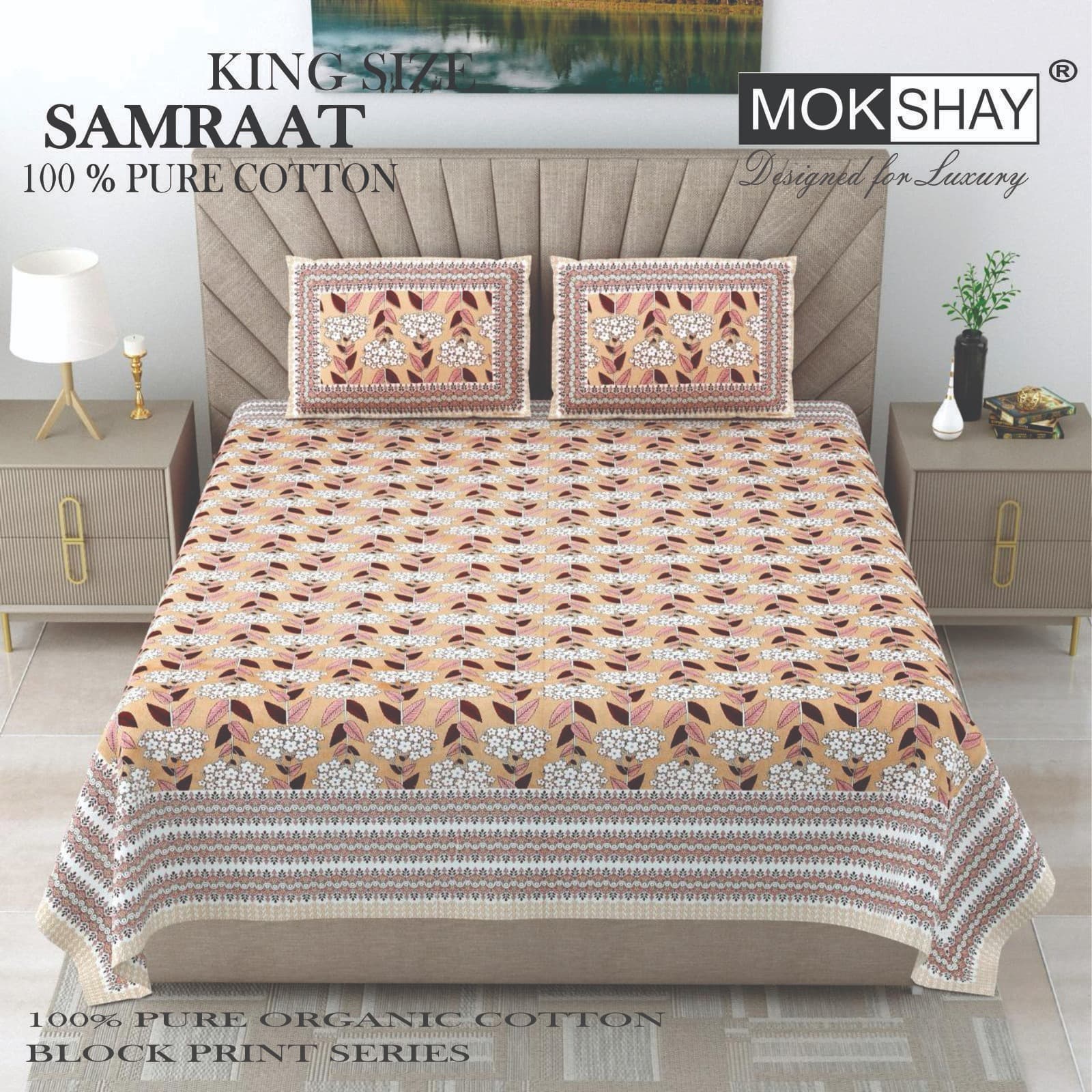 Samrat cotton bedsheet