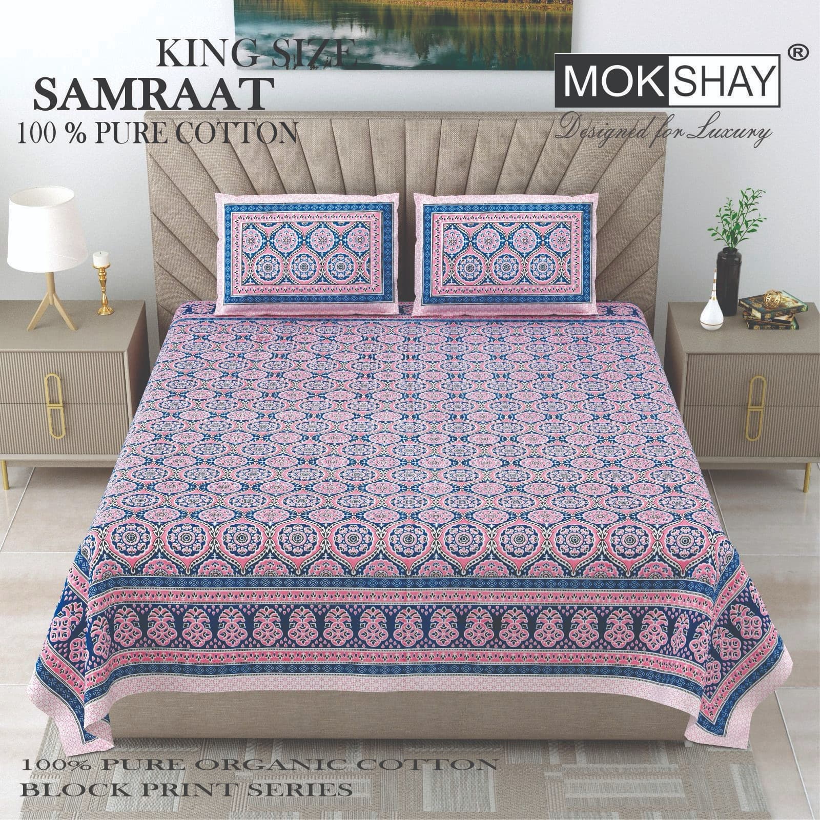 Samrat cotton bedsheet