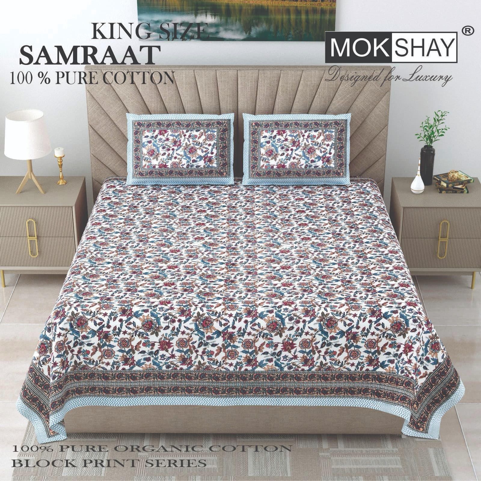 Samrat cotton bedsheet