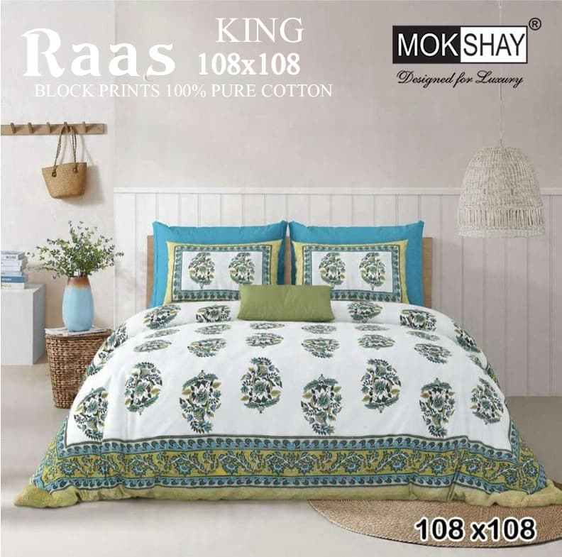 Raas cotton bedsheet